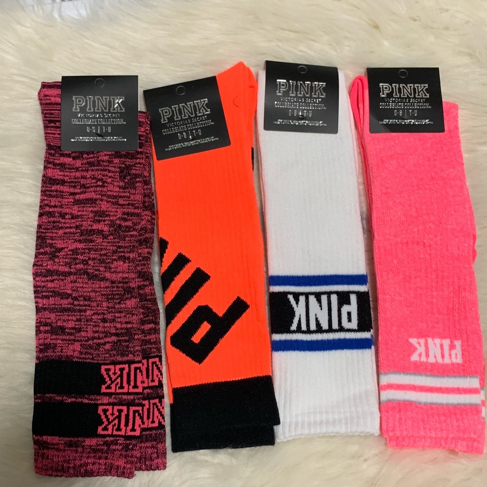 1 Free Lanyard and 4 VS Pink Knee High